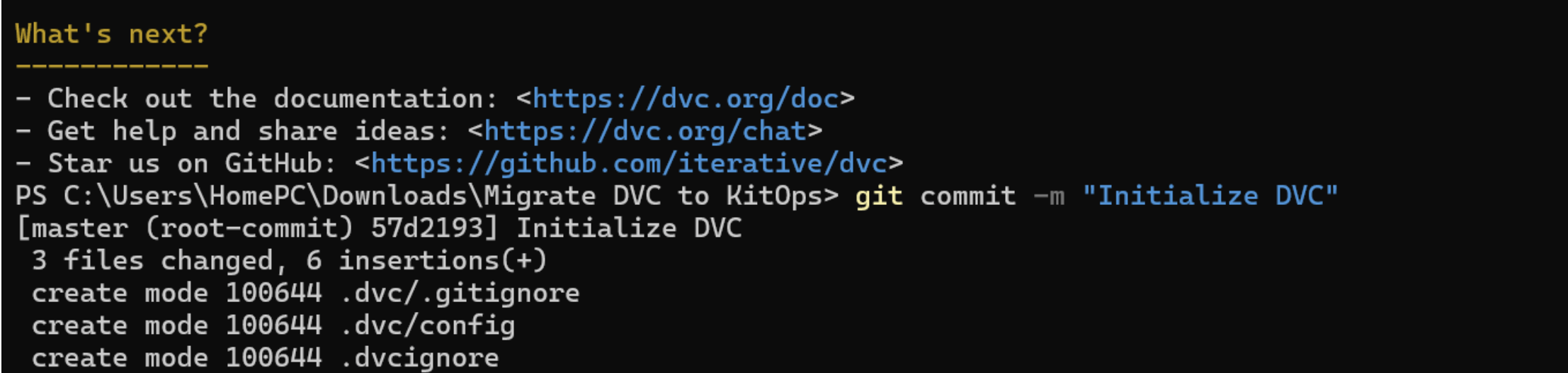 Git commit