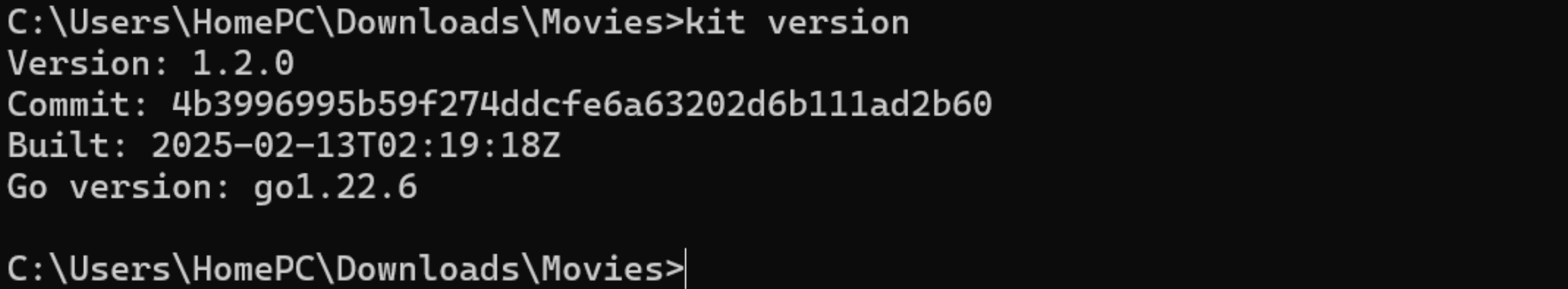 Verifying your kit version